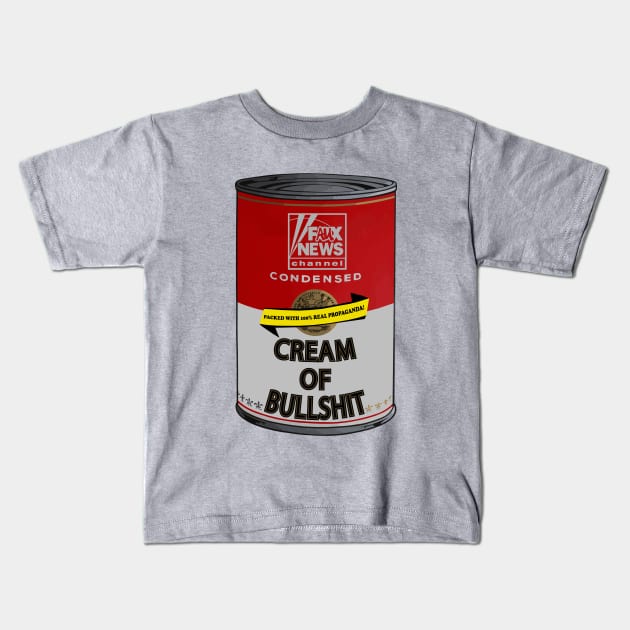 Faux News Kids T-Shirt by TheManyFaced